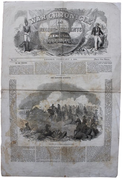 News-sheet.
