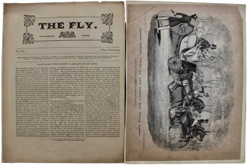 Particulars of the Attempt to Assassinate the Queen. The Fly, 78. Supplementary Number.