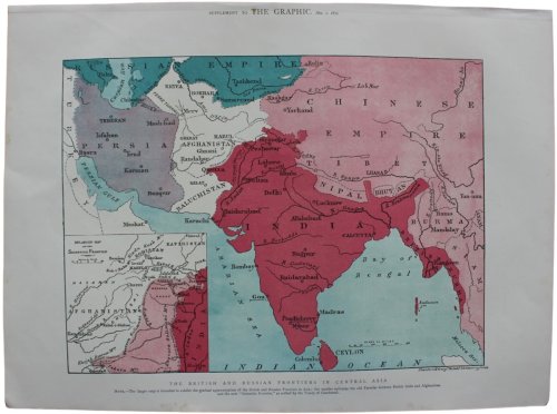 The British and Russian Frontiers in Central Asia.