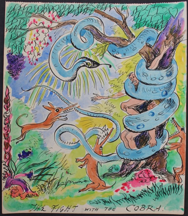 18 Unpublished Original Watercolours to illustrate &ldquo;These Fine Adventures&rdquo; by Donn Casey.