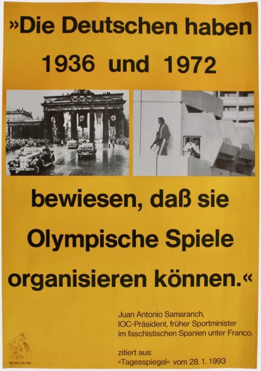 “Die Deutschen haben 1936 und 1972 bewiesen, dass sie Olympische Spiele organisieren können”