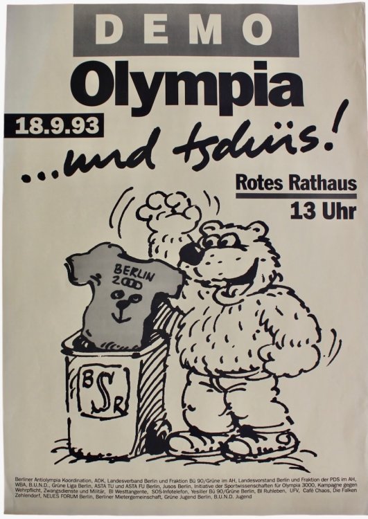Demo Olympia 18.9.93.
