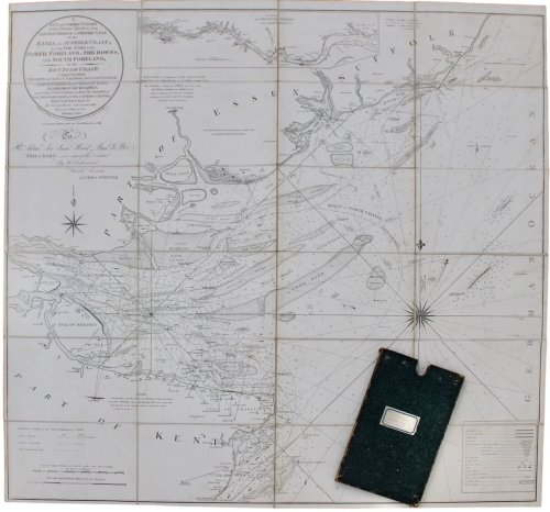A New and Correct Chart of the Thames’ Mouth &c. from London Bridge to Orford Ness, on the Essex and Suffolk Coast; & from the Nore to the North Foreland, the Downs, and South Foreland, lon the Kentish Coast: comprehending the Swin and King’s Channel, with the Wallet, Harwich Har