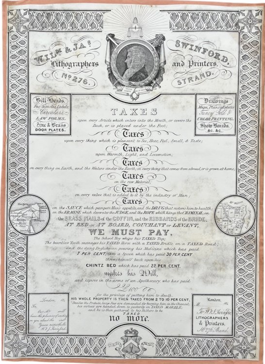 Lithographers and Printers, No. 276, Strand.