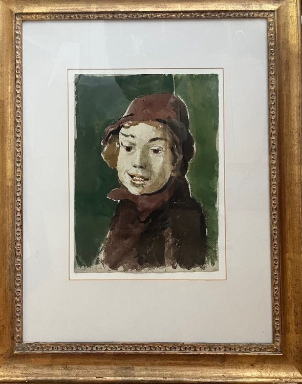 Vicky. Watercolour.