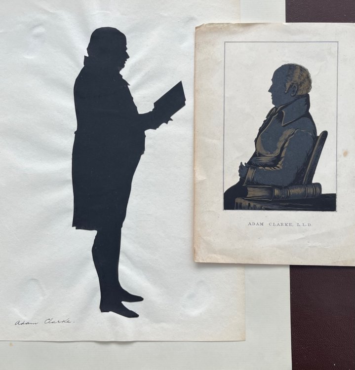 Adam Clarke L.L.D. 2 Silhouettes