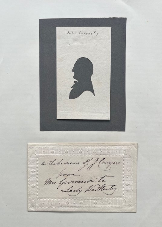 A Likeness of John Conyers from Mrs Grosvenor to Lady Westerly [].