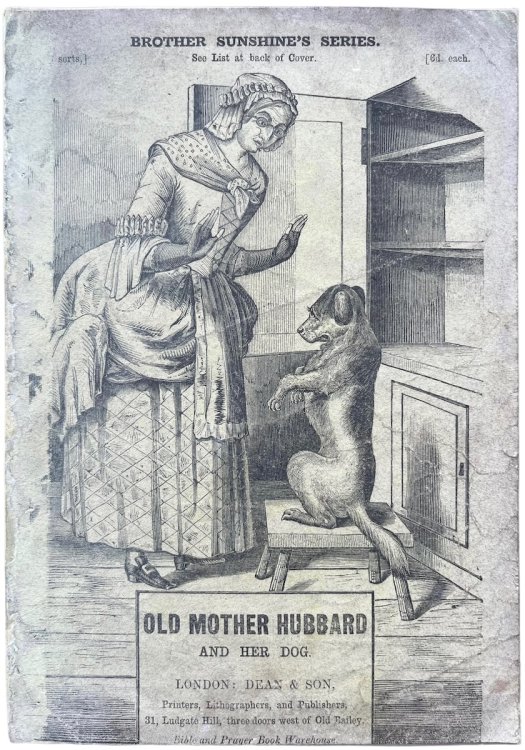 Old Mother Hubbard and Her Dog.