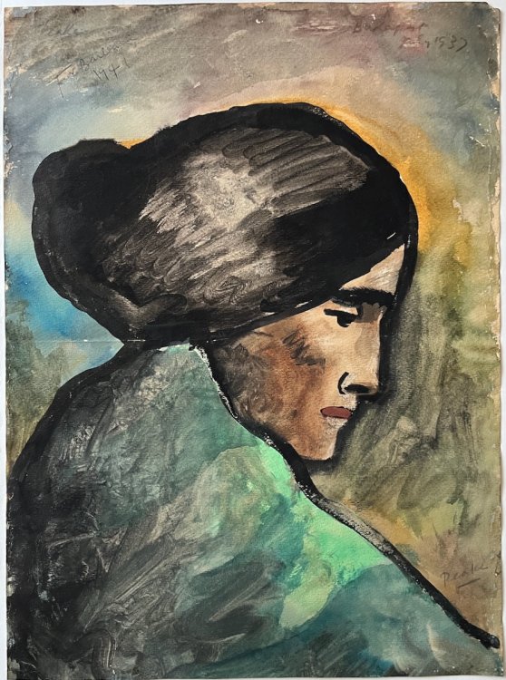 Portrait. Budapest, July, 1937.