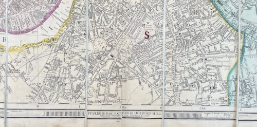 Cross&rsquo;s New Plan of London.