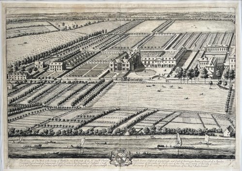 The House at Chis Wick [Chiswick] in the County of Middlesex, one of the Seats of the Rt. Hon. Charles Boyle.