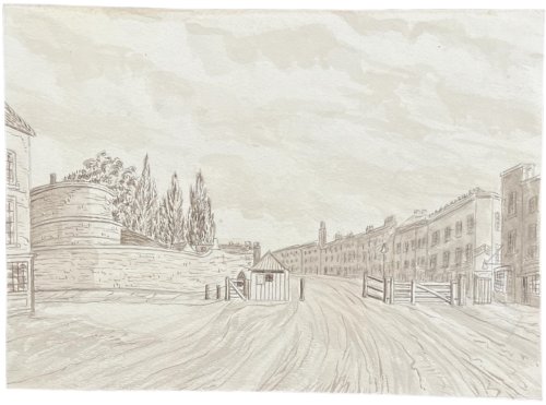 St. John’s Road Turnpike 1800. [inscription verso]
