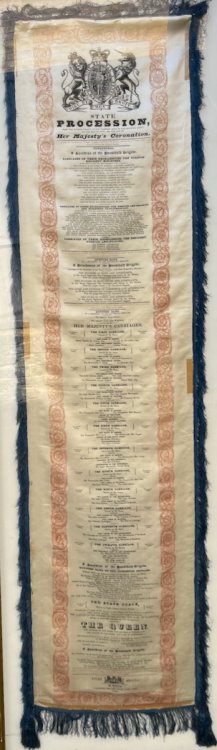 State Procession from the Queen’s Palace to the Western Door of Westminster Abbey on the 28th June 1838, the Day of Her Majesty’s Coronation.