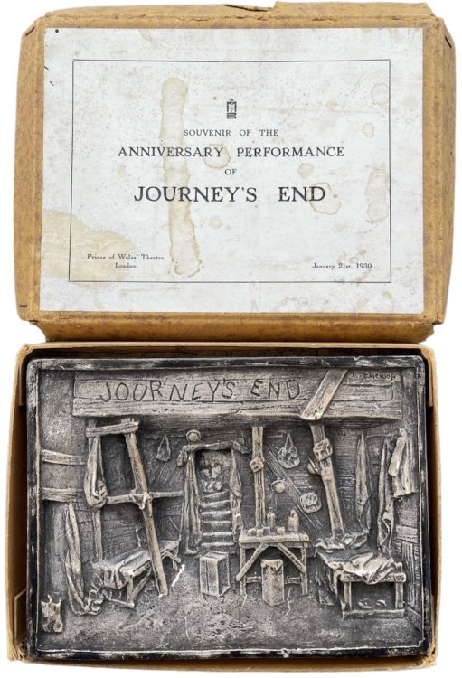 Journey&rsquo;s End. Souvenir Programme [with] Souvenir Diorama of the Anniversary Performance.