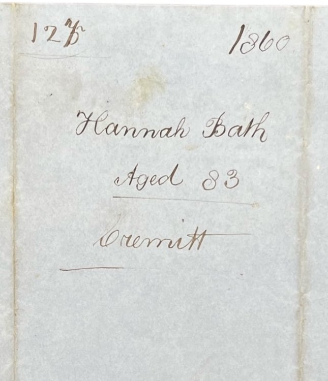 I hereby certify that Hannah Bath is a resident parishioner of St Maurice’s aged 83 years. I recommend her for any charity which the Corporation of the City have allocated [].
