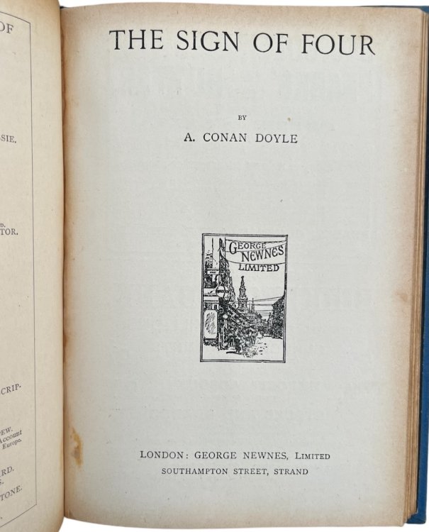 Adventures of Sherlock Holmes [with] Memoirs of Sherlock Holmes [with] The Sign of Four.