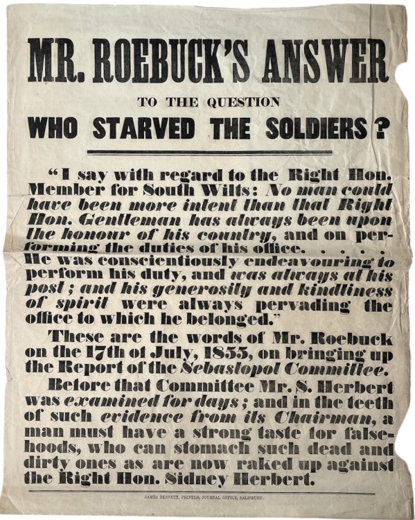 Who Starved the Soldiers