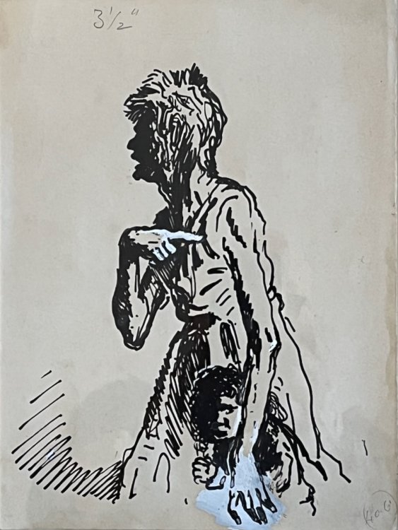 Original Illustration used in Christina Hole’s Witchcraft in England.