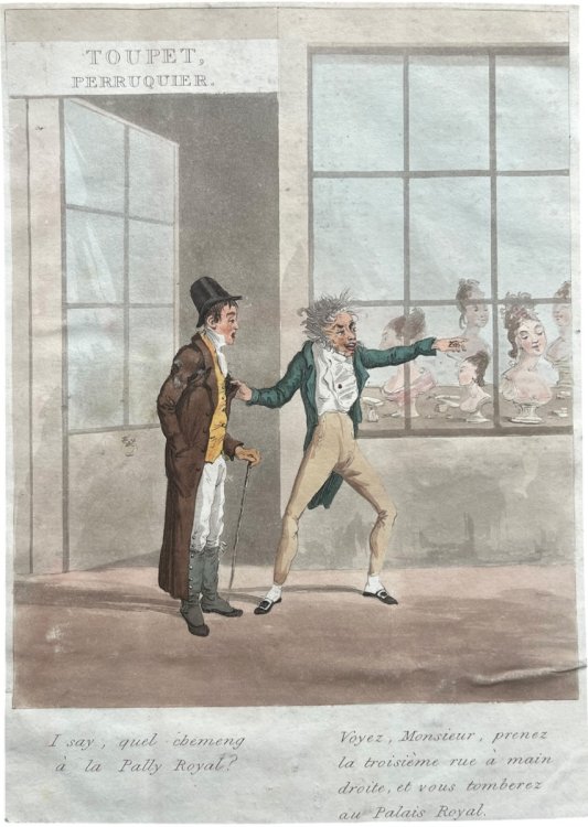 I say, quel cheming &agrave; la Pally Royal