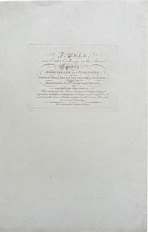 Bookseller and Publisher.