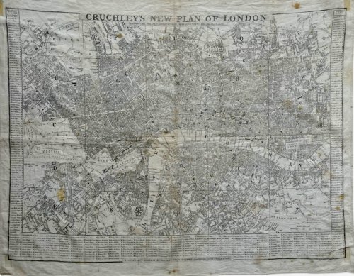 Cruchley’s New Plan of London, Shewing All the New and Intended Improvements to the Present Time.