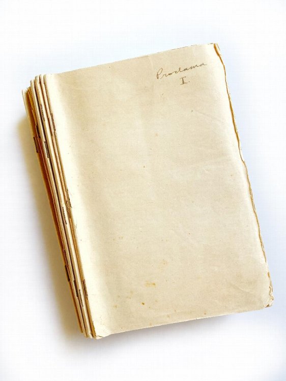 C1900s ORIGINAL GROUP of 15 HANDWRITTEN SPANISH-LANGUAGE MANUSCRIPTS of 