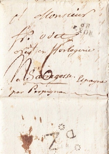 1796 SUPER, ORIGINAL HANDWRITTEN FRENCH REVOLUTIONARY ERA STAMPLESS LETTER BETWEEN HOROLOGISTS AT THE APEX OF TIME KEEPING HISTORY IN DECIMAL CALENDAR AND CLOCKS FRANCE
