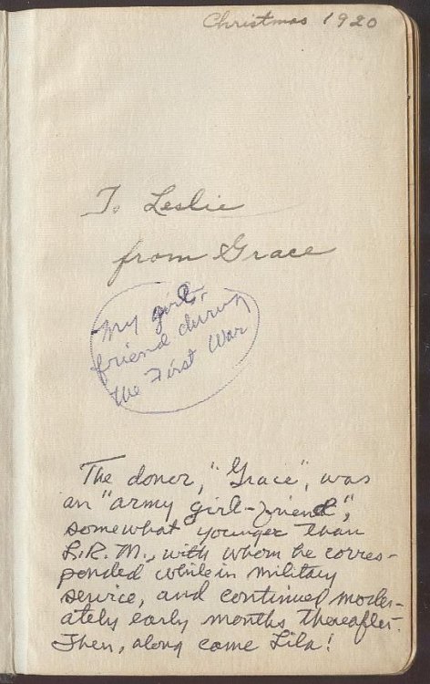 1921 - 1922 ORIGINAL MANUSCRIPT DIARY HANDWRITTEN BY A YOUNG MAN WE SEE EVOLVE FROM STUDENT TO TEACHER, SWAIN TO HUSBAND AND ONE DAY PRESIDENT OF THE COLLEGE HE ATTENDS