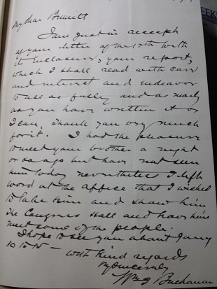 1902 - 1906 ORIGINAL SCRAPBOOK OF LETTERS, DOCUMENTS AND EPHEMERA DETAILING MUCH OF THE MACHINATIONS AND PUBLICITY OF THE MARKETING AND PROMOTION FOR THE 1901 PAN-AMERICAN AND 1904 LOUSIANA PURCHASE EXPOSITIONS COMPILED BY THE HEAD OF PUBLICITY