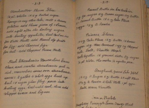 1907 SUPERB, ORIGINAL HANDWRITTEN MANUSCRIPT JOURNAL WITH 100s OF DESSERTS, CONFECTIONS, BAKED GOODS AND EUROPEAN PASTRY RECIPES, PLUS ICING DESIGN ILLUSTRATIONS: A MASTER BAKER AND KONDITOR'S TREASURE TROVE