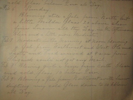 1919 - 1922 ORIGINAL MANUSCRIPT DIARY AND LOG BOOK OF A BUSY HUNTER, TRAPPER AND FISHERMAN PLYING HIS TRADE ON THE ALASKAN PENINSULA