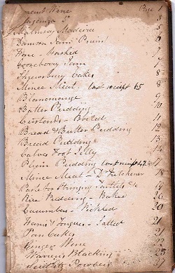 1820 ORIGINAL MANUSCRIPT COOKBOOK OF EARLY 19TH CENTURY BRITISH COOKING AND CULINARY ARTS