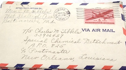 1944 - 1946 ORIGINAL ARCHIVE OF 150+ MANUSCRIPT LETTERS HANDWRITTEN BY AN ADORING BALTIMORE HOMEMAKER WORSHIPING HER HUSBAND FROM AFAR KEEPING UP HEARTH, HOME AND THEIR HAPPY BABY UNTIL HE RETURNS