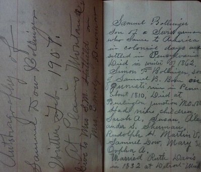 1907 ORIGINAL MANUSCRIPT DIARY HANDWRITTEN BY A NO GUFF MONTANA LAWMAN, FORMER JUDGE, CIVIL WAR VETERAN, MINER AND NEWSPAPER MAN