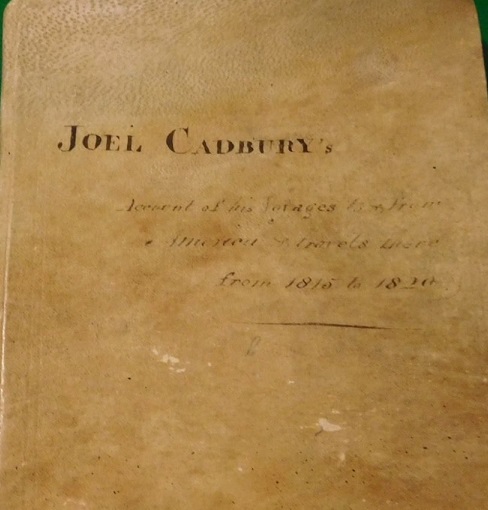 1815 - 1820 ORIGINAL, FASCINATING, MANUSCRIPT JOURNAL HANDWRITTEN BY A YOUNG POLITICALLY ENGAGED, VIRULENTLY ANTI SLAVERY ENGLISHMAN TRAVELING IN POST WAR OF 1812 AMERICA SEEING SLAVERY FIRST-HAND, MEETING THE VICE PRESIDENT AND WITNESSING CONGRESS