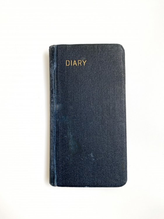 1929 Original Manuscript Diary of a Retired Buffalo New York Engineer At the Onset of the Great Depression