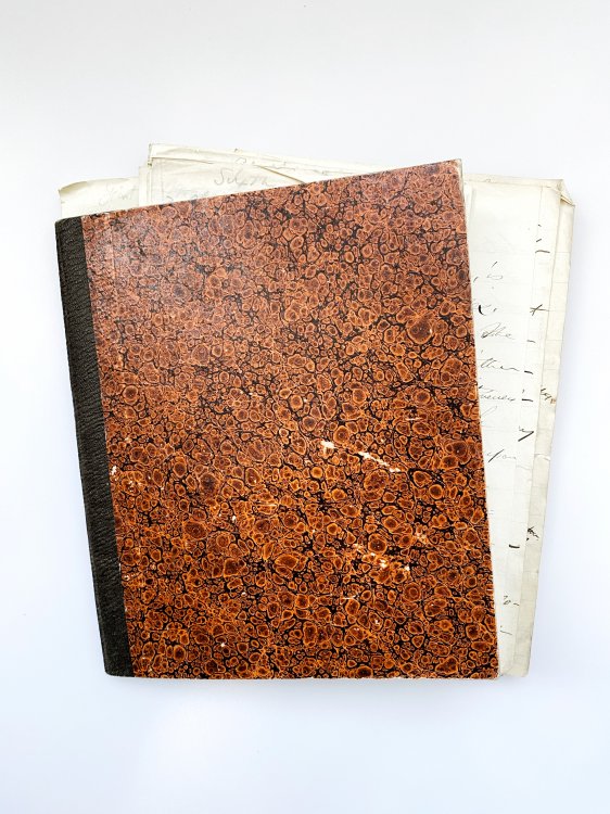 1855 Original Handwritten Notebook and Relic of Yale Scholarship by a Prominent 19th Century American Academic
