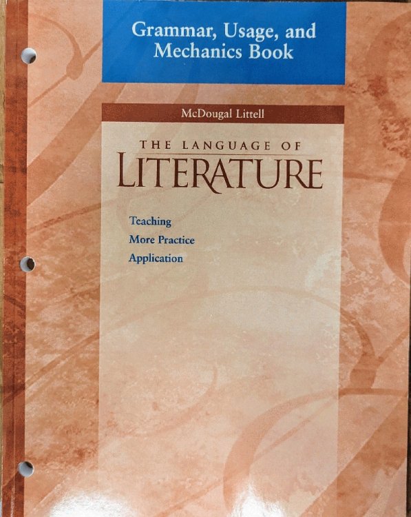 Language Network: Grammar, Usage, and Mechanics Workbook Grade 10