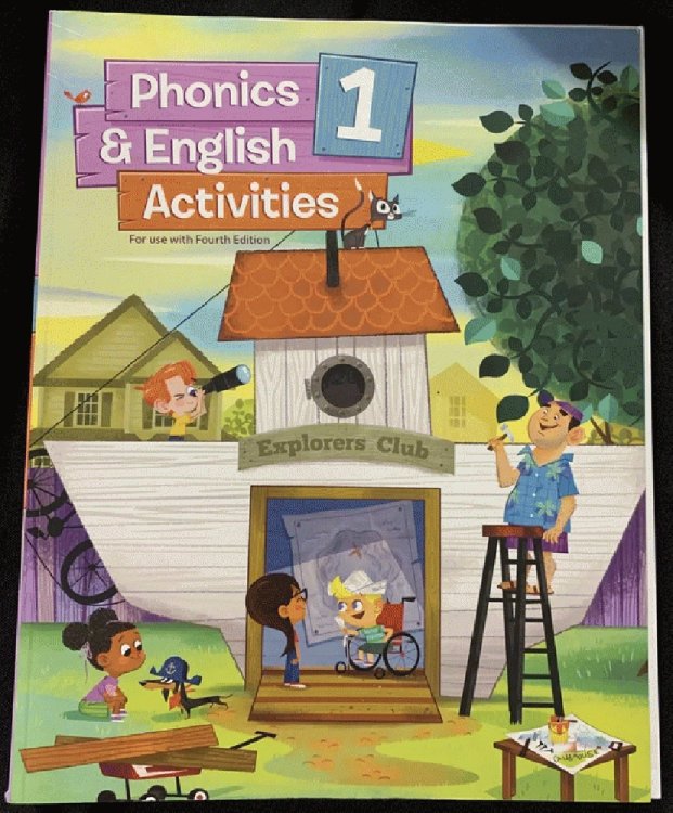 Phonics and English 1 Activities Student Workbook - BJU Press, Fourth Edition