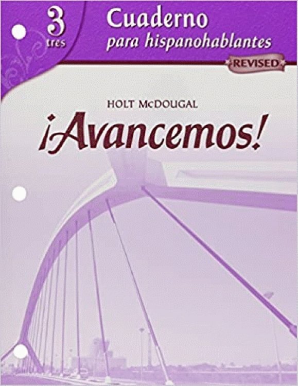 Avancemos!: Cuaderno Practica por niveles Student Edition Level 3 (Spanish Edition)