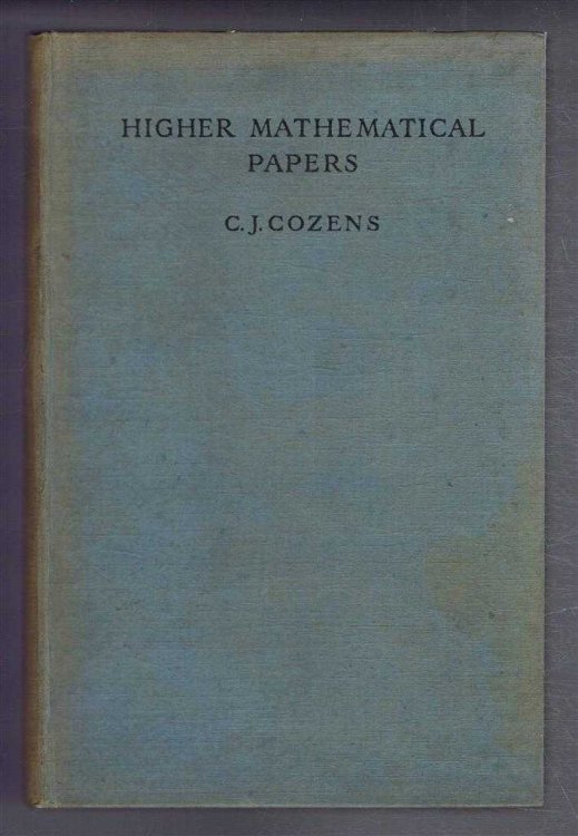 Higher Mathematical Papers