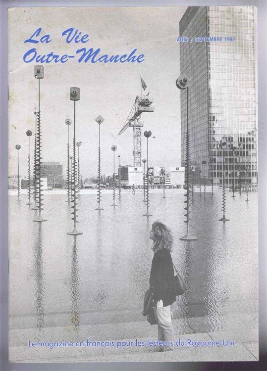 La Vie Outre Manche, Le magazine en francais pour les lecteurs du Royaume-Uni. Aout/Septembre 1992