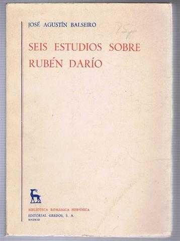 Seis Estudios Sobre Ruben Dario