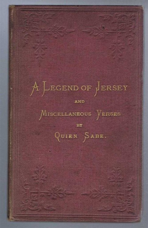 A Legend of Jersey and Miscellaneous Verses