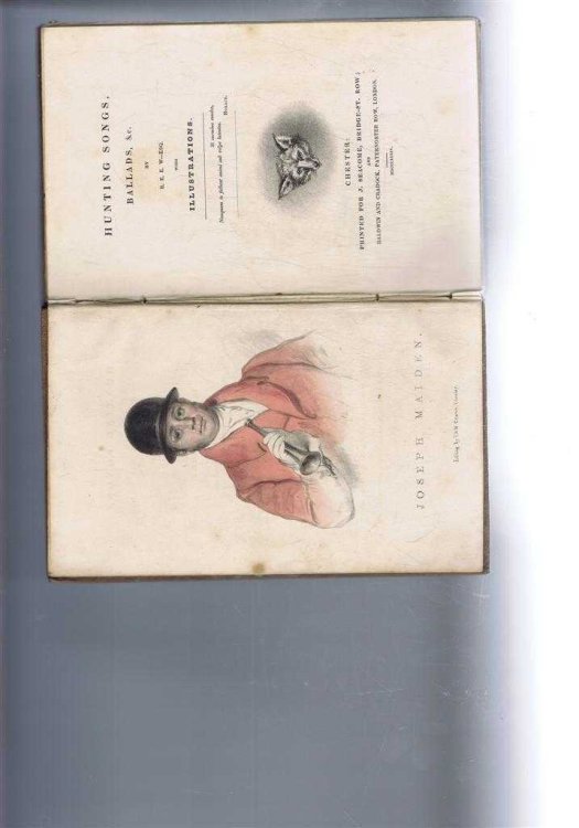 Hunting Songs, Ballads, &c. with Illustrations