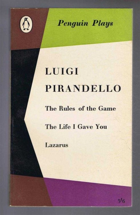 Penguin Plays: The Rules of the Game; The Life I Gave You; Lazarus