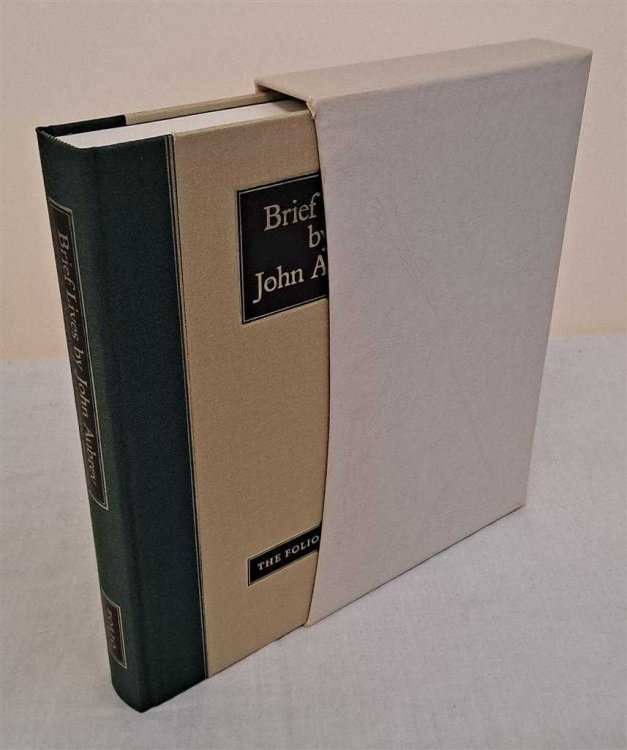 Brief Lives by John Aubrey, a section based on existing contemporary portraits