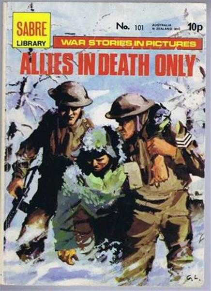 Allies in Death Only, Sabre Library, War Stories in Pictures No. 101
