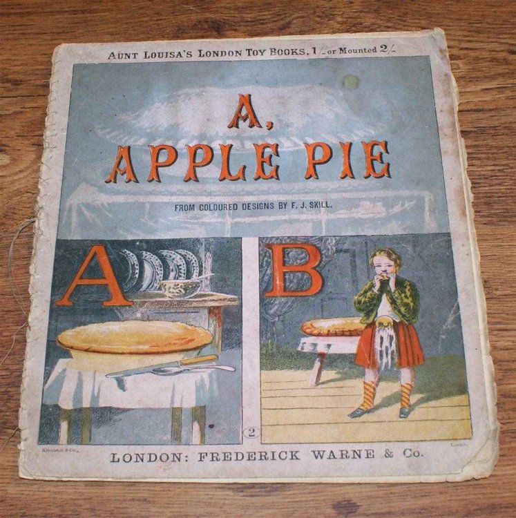 Aunt Louisa's London Toy Books No. 2. A, Apple Pie