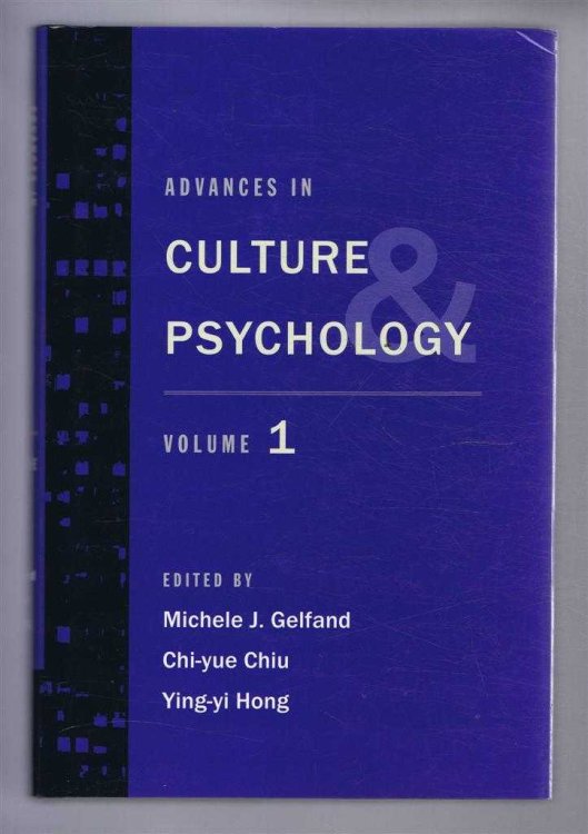 Advances in Culture and Psychology. Volume One